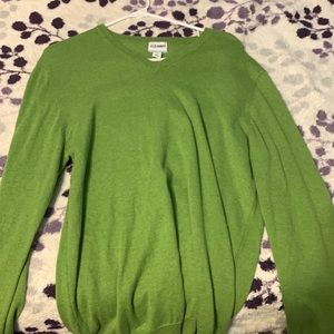 long sleeve green shirt. never worn. brand; old navy